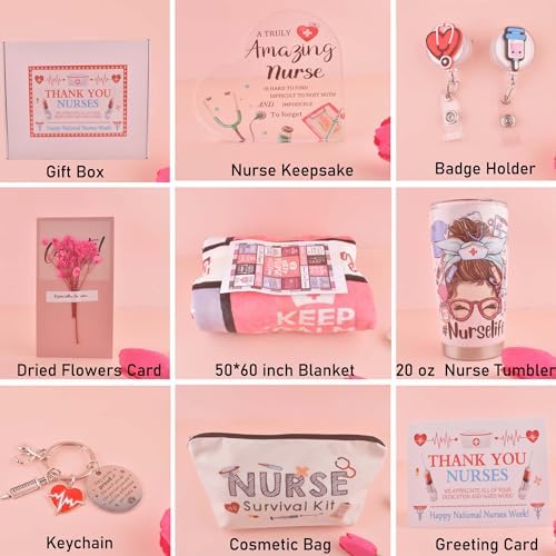 Farmansion 10 Pcs Nurse Gifts Set for Women