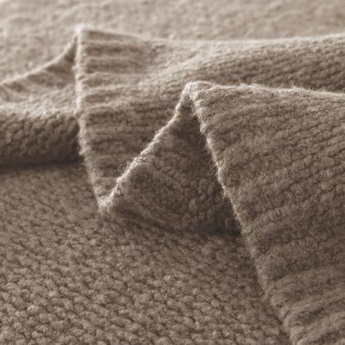 Carriediosa Wool Blend Throw Blanket 50 X 60