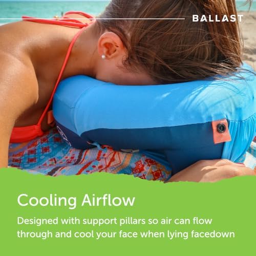 Ballast Travel Pillow PRO Ocean Blue