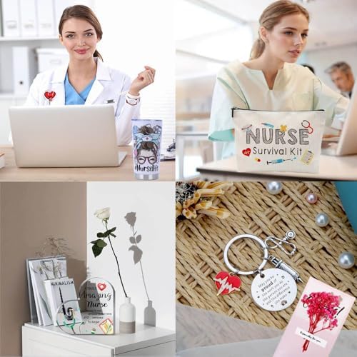 Farmansion 10 Pcs Nurse Gifts Set for Women