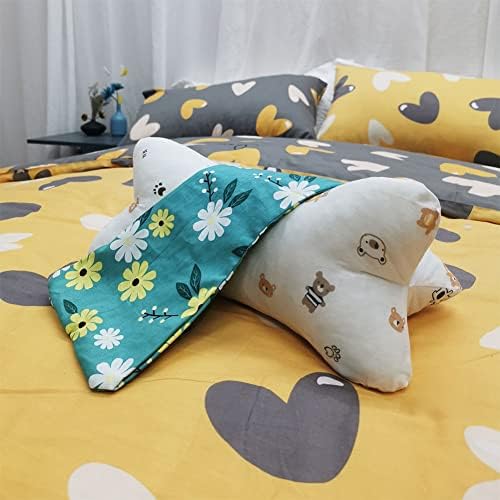ZHIWEIKJ Bone Shaped Travel Neck Pillow With Washable Cover