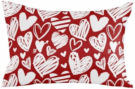 Waterproof Pillow Protector 2 Pack with Heart Design 1