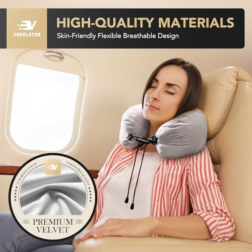 Vokelater Stuffable Neck Pillow Grey