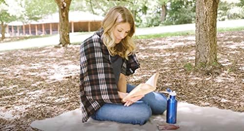 Trail Maker 50x60 Plaid Fleece Throw Blanket