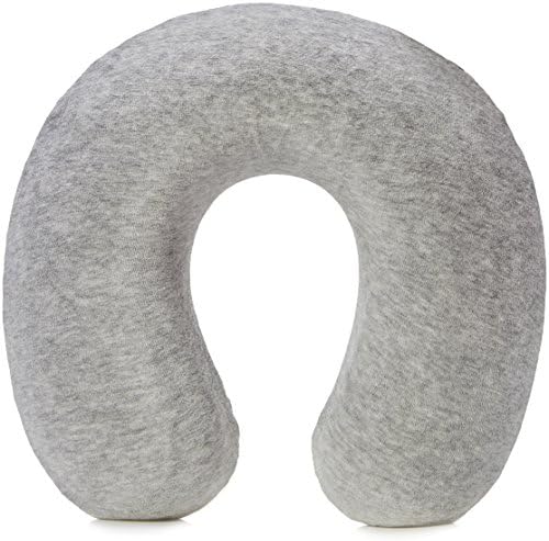 Amazon Basics Memory Foam Semicircular Neck Pillow Grey 1