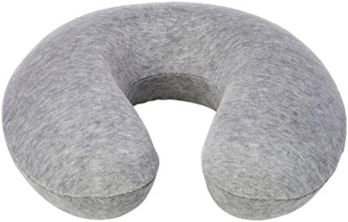 Amazon Basics Memory Foam Semicircular Neck Pillow Grey 1