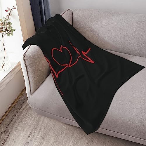 TREJUKY Soft Flannel Fleece Throw Blanket 50x40