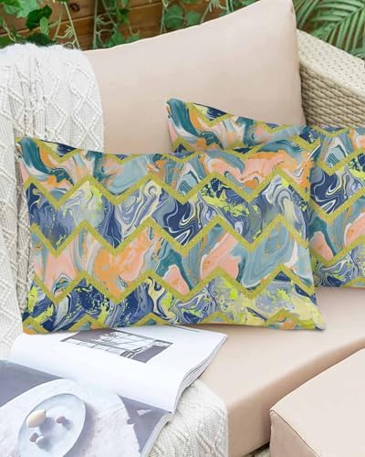 Waterproof Pillow Protectors 2 Pack with Zipper