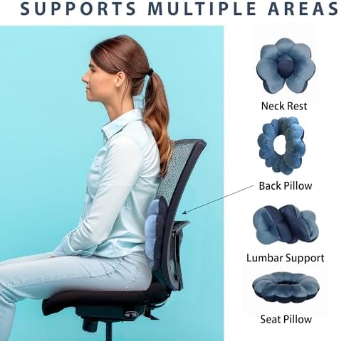 Total Pillow Donut Travel Pillow - Blue