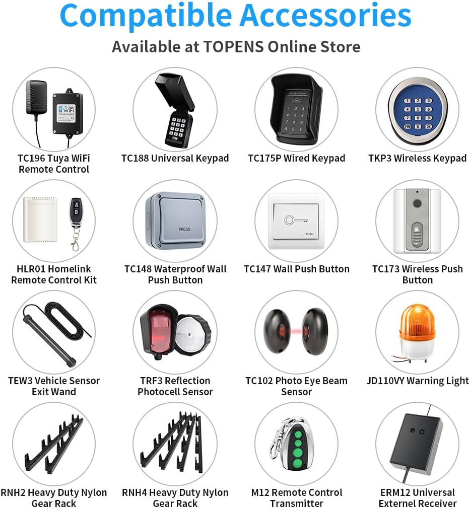 Topens RK990T Gate Opener